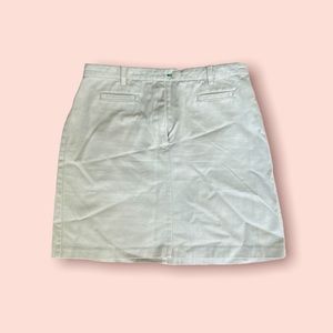 Tommy Hilfiger khaki mini golf skirt